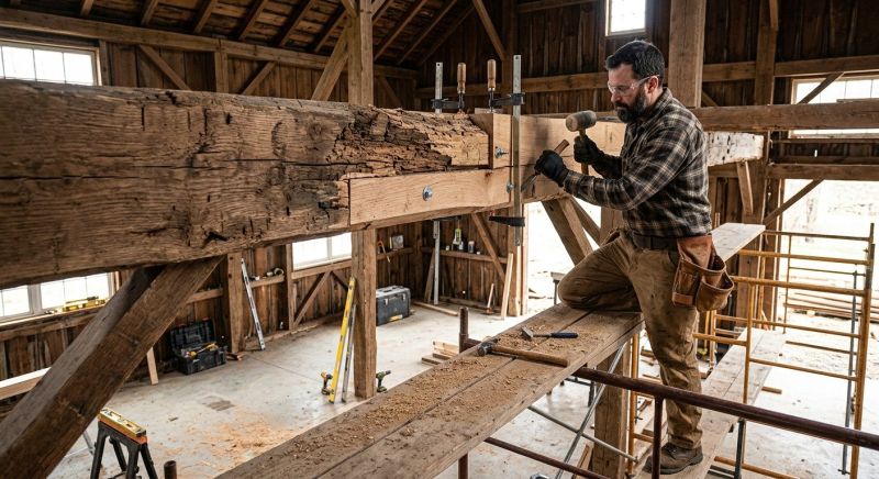 Wood Beam Replacement in Kansas City, KS