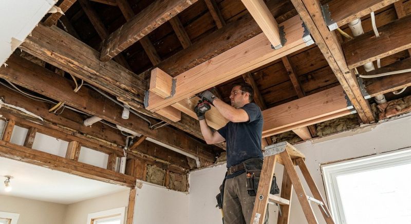 Broken Truss Repair in Conroe, TX