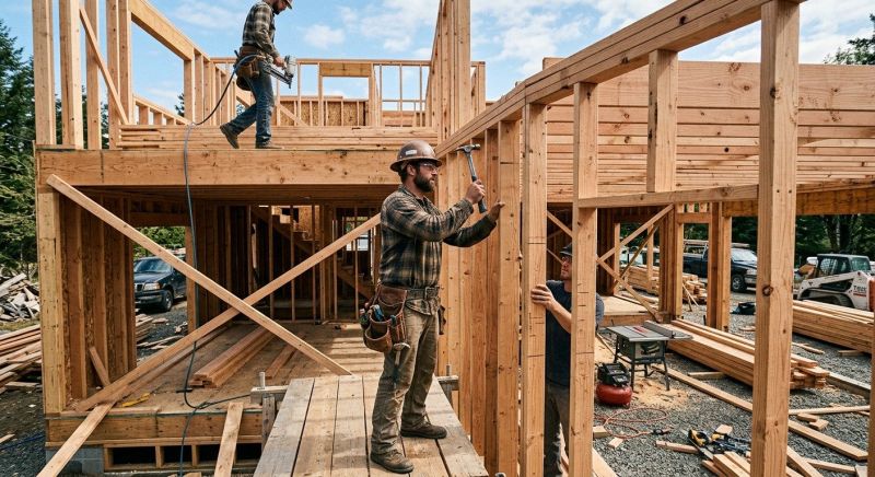 Construction Framing in Conroe, TX