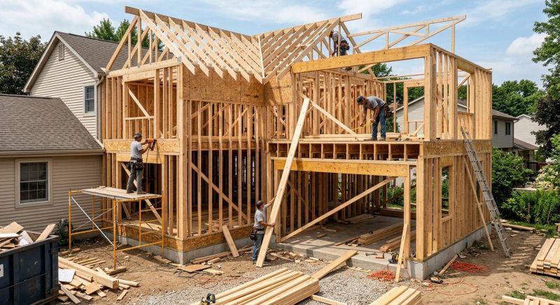 Home Remodeling Framing in Conroe, TX