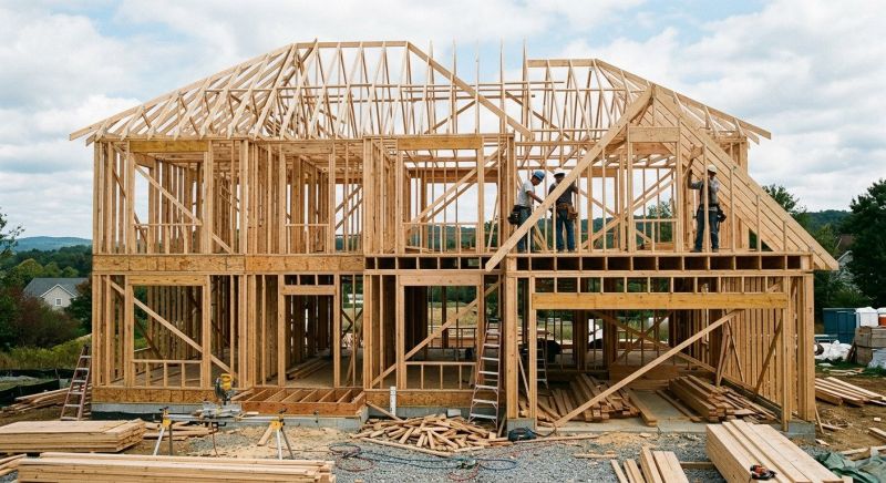 House Framing in Wilmington, NC