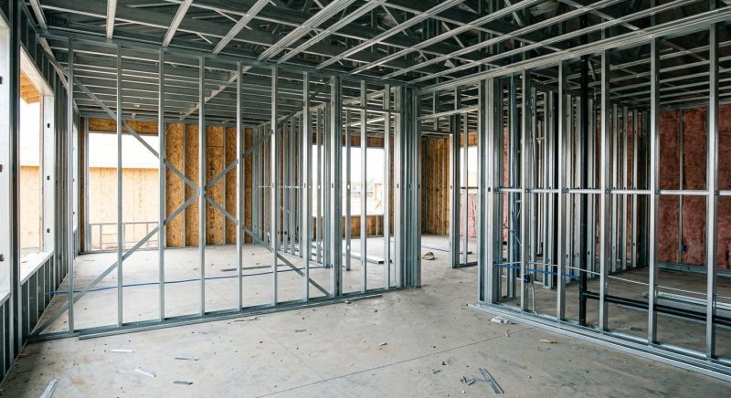 Interior Wall Framing in Kansas City, KS