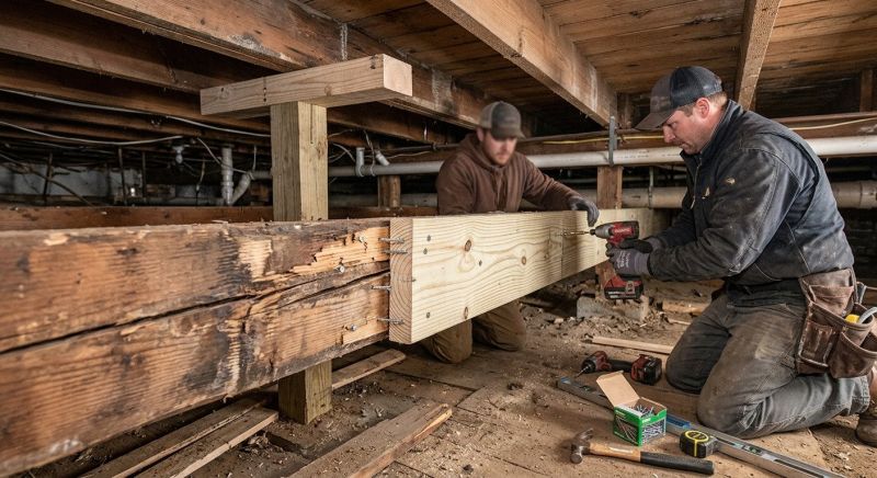 Roof Joist Repair in Wilmington, NC